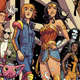The Justice League and the Doom Patrol.